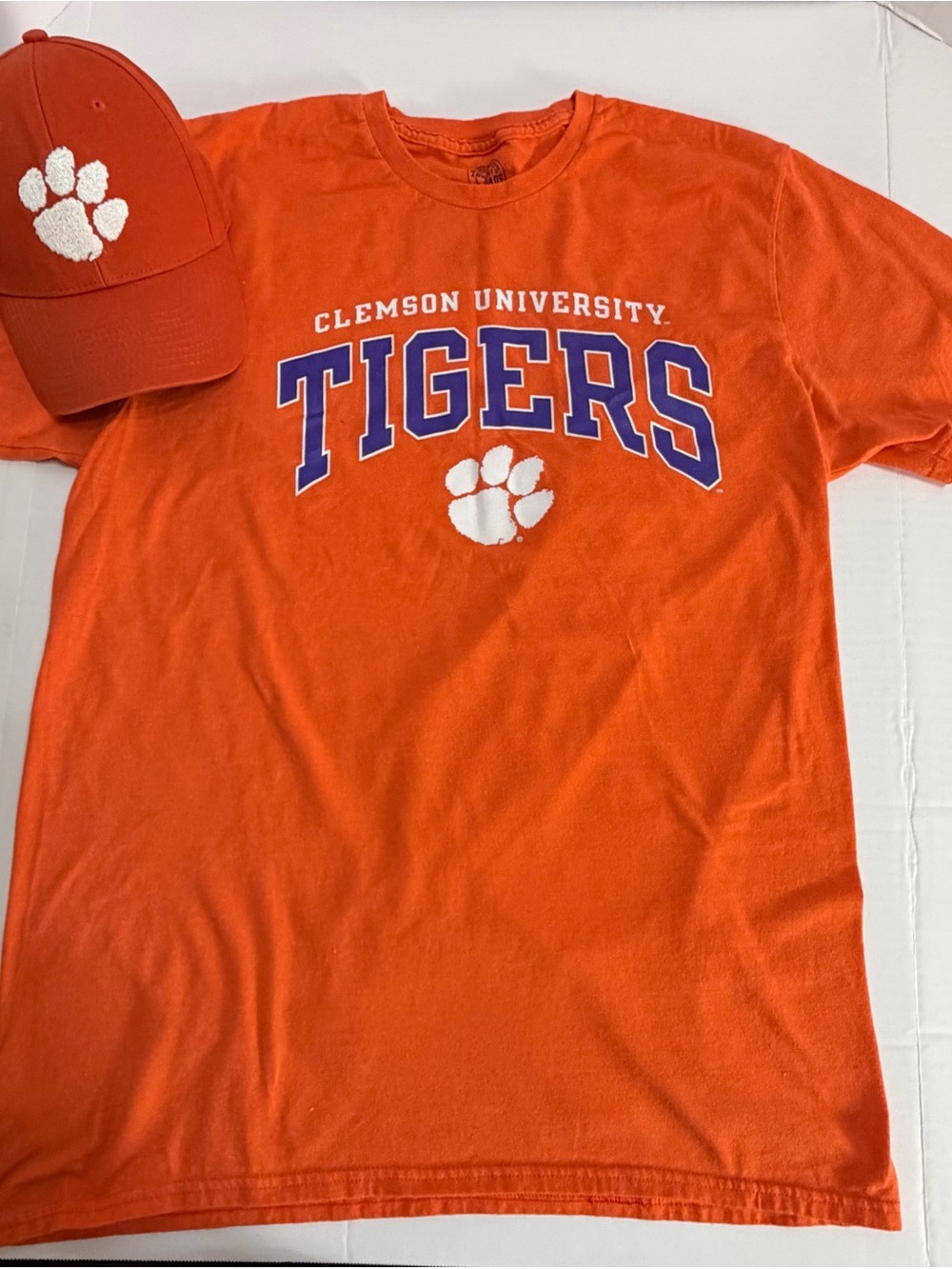 Clemson University Tigers Orange mens T-Shirts , baseball hat